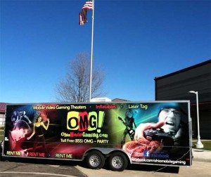 akron birthday party video gametruck Birthday Party Rentals in Akron and Cleveland areas